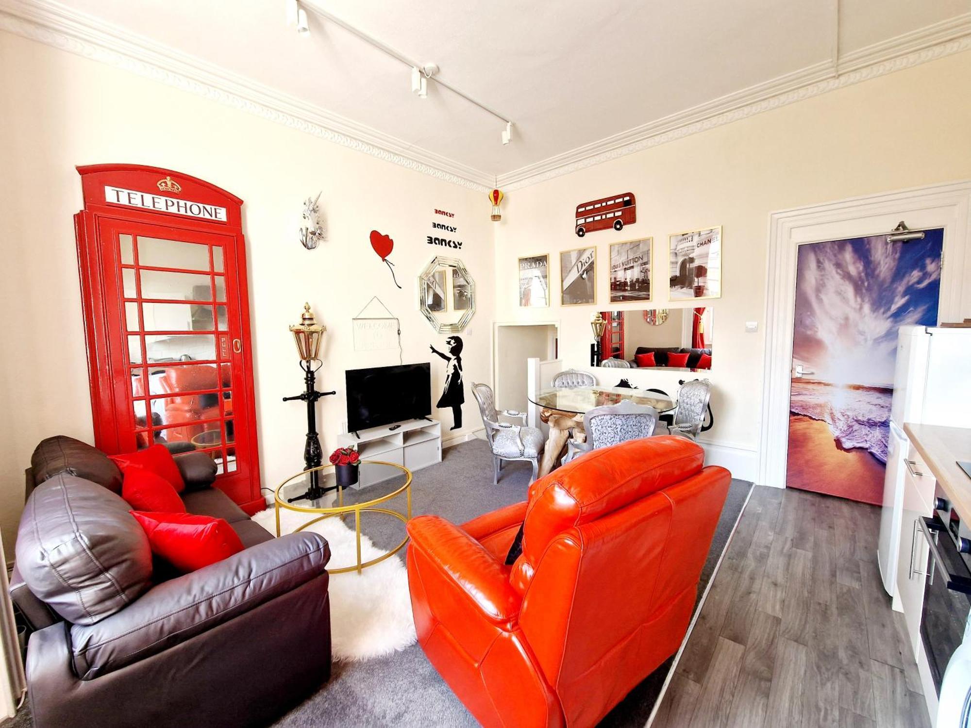 Stylish Clifton Flat, Permit Parking X1, Garden & Picnic Area Appartamento